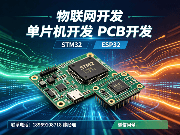 上海物联网开发解决方案：STM32/ESP32驱动开发助力企业智能化升级